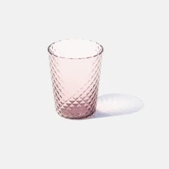 33 cl - Zafferano Isolano Bicchiere Acqua in Vetro - Set 6 Pezzi