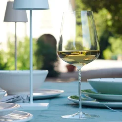 102 cl - Zafferano Jcl Calice Vino Rosso Gambo a Spirale in Vetro - Set 2 Pezzi