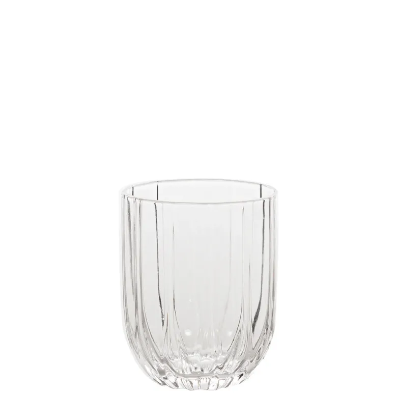 38.5 cl - Zafferano Margherita Bicchiere Acqua In Vetro - Set 4 Pz