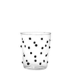 45 cl - Zafferano Party Bicchiere Bibita Pallini Colorati in Vetro Borosilicato - Set 6 Pezzi