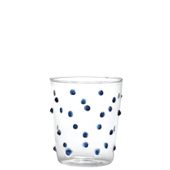 45 cl - Zafferano Party Bicchiere Bibita Pallini Colorati in Vetro Borosilicato - Set 6 Pezzi