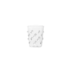 9.5 cl - Zafferano Party Junior Bicchiere Liquore Caffè Fatto a Mano In Vetro Borosilicato Set 6 Pz