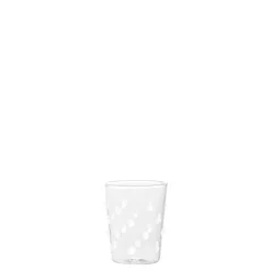 9.5 cl - Zafferano Party Junior Bicchiere Liquore Caffè Fatto a Mano In Vetro Borosilicato Set 6 Pz