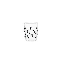 9.5 cl - Zafferano Party Junior Bicchiere Liquore Caffè Fatto a Mano In Vetro Borosilicato Set 6 Pz
