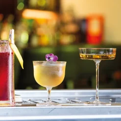 23 cl - Zafferano Sam Calice Cocktail FIzz In Vetro Set 4 Pz