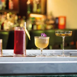 23 cl - Zafferano Sam Calice Cocktail FIzz In Vetro Set 4 Pz