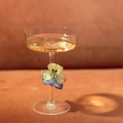 16 cl - Zafferano Sam Calice Cocktail Martini In Vetro Set 4 Pz