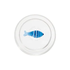 35 cl - Zafferano Teca Mare Bicchiere Acqua In Vetro Set 6 Pz