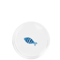 32.5 cl - Zafferano Teca Mare Coppa Fatta a Mano In Vetro Borosilicato