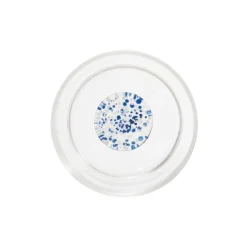 35 cl - Zafferano Teca Terrazzo Bicchiere Acqua Fatto a Mano In Vetro Borosilicato Set 6 Pz