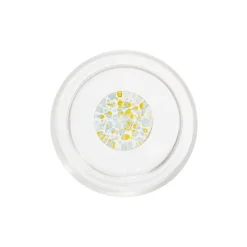 35 cl - Zafferano Teca Terrazzo Bicchiere Acqua Fatto a Mano In Vetro Borosilicato Set 6 Pz