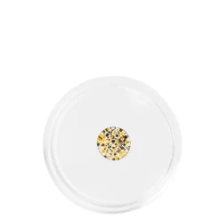 32.5 cl - Zafferano Teca Terrazzo Coppa Fatta a Mano In Vetro Borosilicato