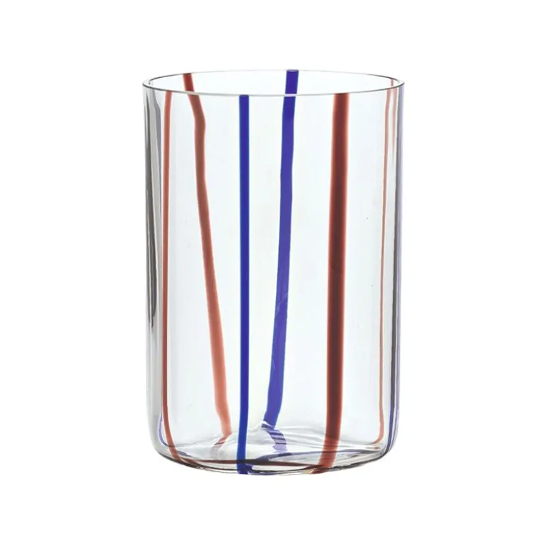 35 cl - Zafferano Tirache Bicchiere Acqua in Vetro Borosilicato - Set 6 Pezzi