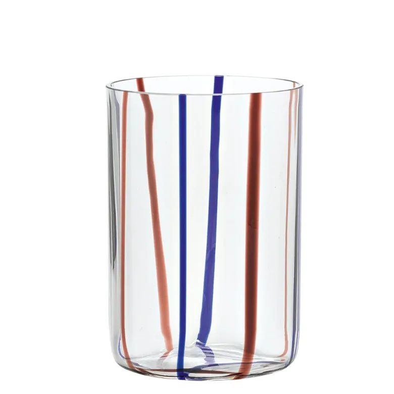 35 cl - Zafferano Tirache Bicchiere Acqua in Vetro Borosilicato - Set 6 Pezzi