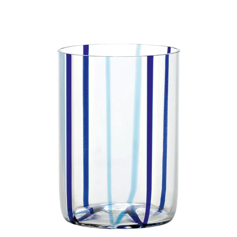 35 cl - Zafferano Tirache Bicchiere Acqua in Vetro Borosilicato - Set 6 Pezzi