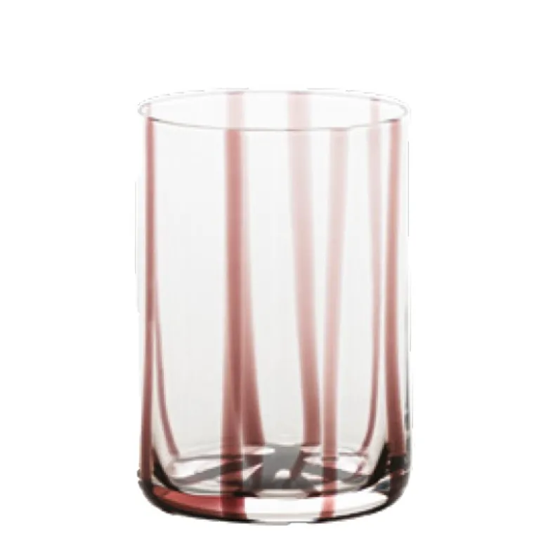 35 cl - Zafferano Tirache Bicchiere Acqua in Vetro Borosilicato - Set 6 Pezzi