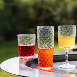 8.5 cl - Zafferano Veneziano Mixology Bicchiere Shot in Vetro - Set 4 Pezzi