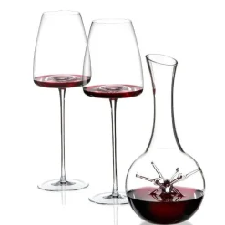 54 cl - Zieher Star Set Calici e Decanter in Vetro Borosilicato - Set 3 Pezzi