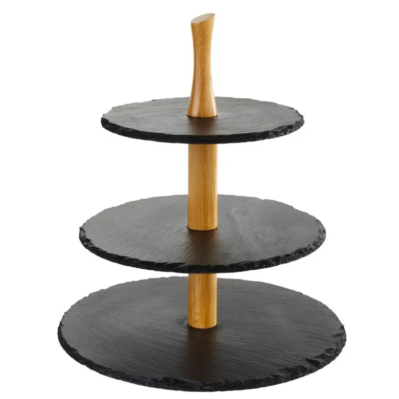 30 cm - Aps Alzata In Ardesia