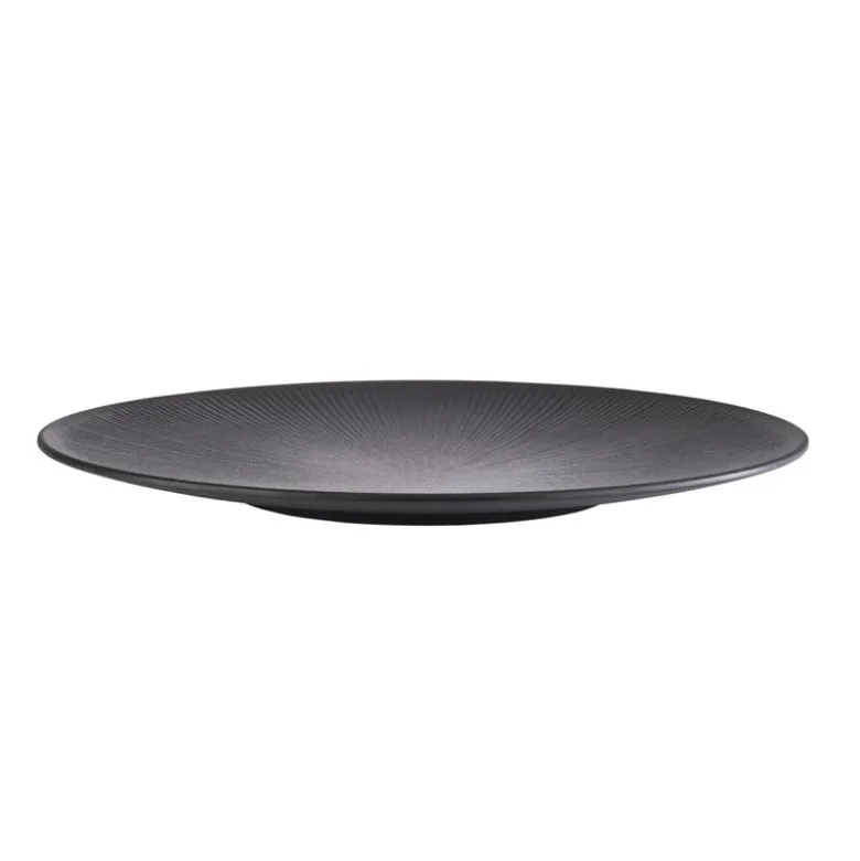 42 cm - Aps Nero Vassoio In Melamina - Set 6 Pz