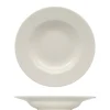 23 cm - Ariane Prime Piatto Fondo In Porcellana - Set 12 Pz