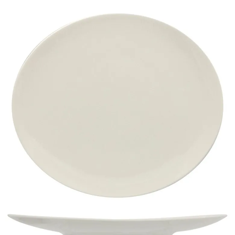 30 cm - Ariane Prime Piatto Vassoio In Porcellana - Set 6 Pz