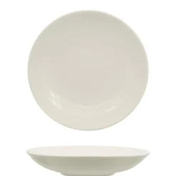 28 cm - Ariane Vital Coupe Piatto Pasta In Porcellana - Set 6 Pz