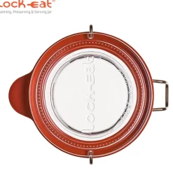 6.7 cm - Bormioli Luigi Lock Eat Guarnizione Caraffa In Gomma Naturale - Set 6 Pz