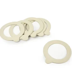 8 cm Bormioli Rocco Fido Guarnizioni Fido In Vetro - Set 6 Pz