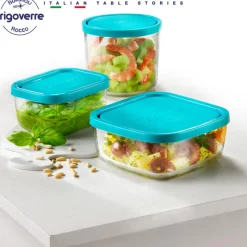 12 cm - Bormioli Rocco Frigoverre Classic Contenitore Per Alimenti Alto