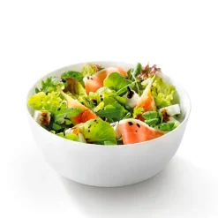 19 cm - Bormioli Rocco Grangusto Insalatiera In Vetro Opale Temperato - Set 6 Pz