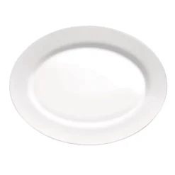 35 cm - Bormioli Rocco Grangusto Piatto Portata In Vetro Opale Temperato - Set 6 Pz