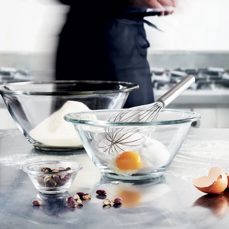 22 cm - Bormioli Rocco Mr Chef Insalatiera In Vetro Temperato