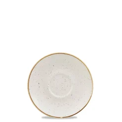 15.6 cm - Churchill Stonecast Piattino Tazza Cappuccino Rotondo In Porcellana