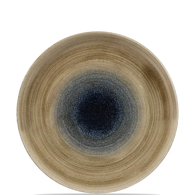 28.8 cm - Churchill Stonecast Piatto Piano Rotondo In Porcellana Vetrificata
