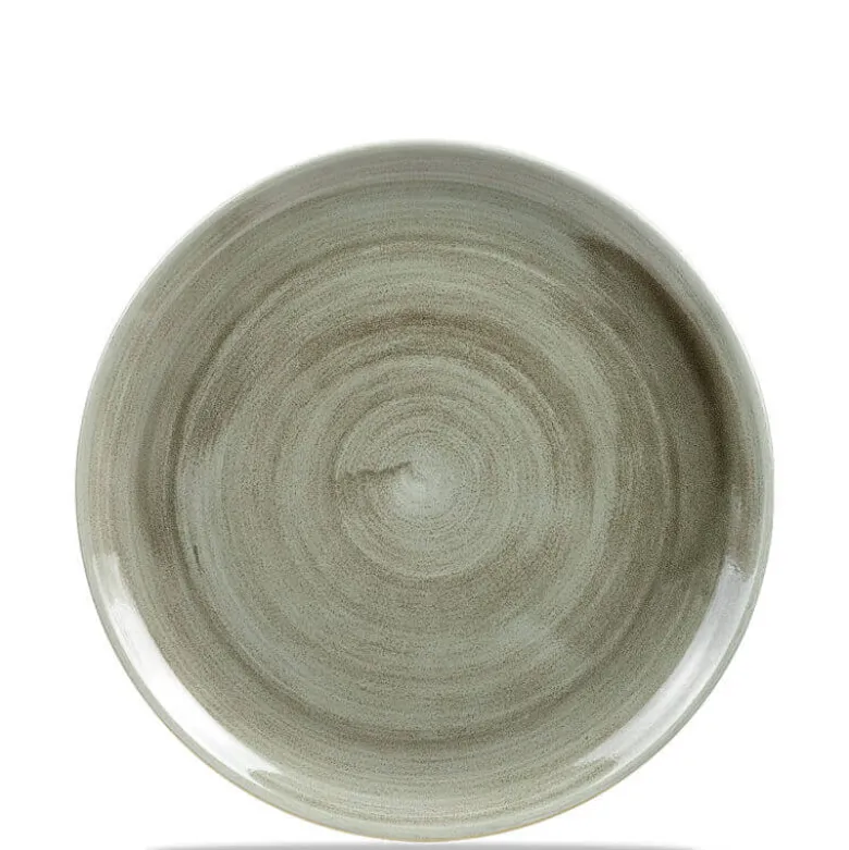 28.8 cm - Churchill Stonecast Piatto Piano Rotondo In Porcellana Vetrificata