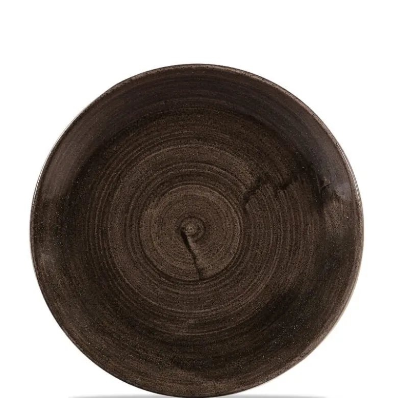 28.8 cm - Churchill Stonecast Piatto Piano Rotondo In Porcellana Vetrificata
