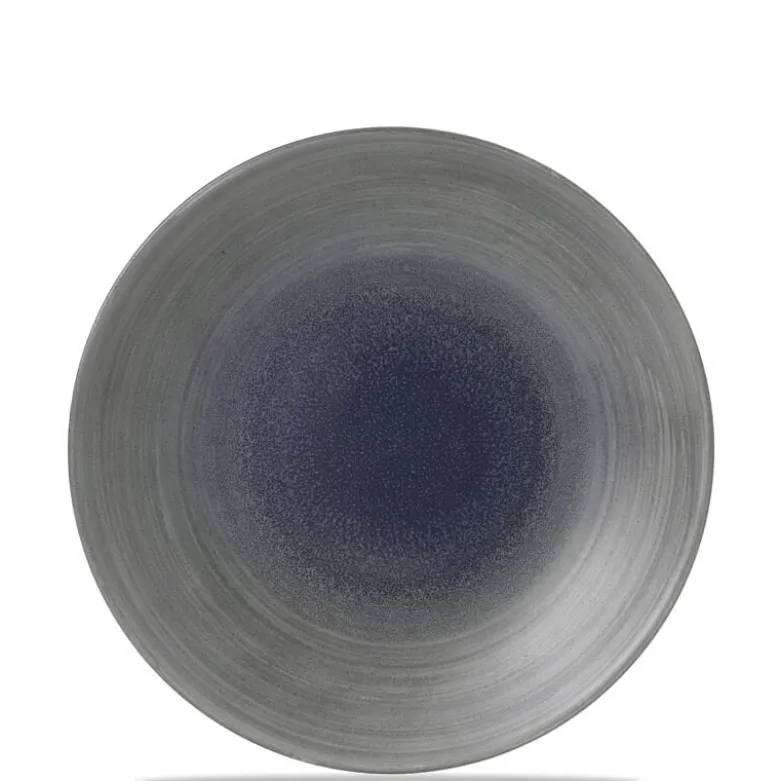 28.8 cm - Churchill Stonecast Piatto Piano Rotondo In Porcellana Vetrificata