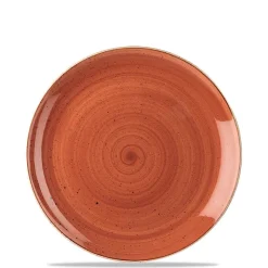 28.8 cm - Churchill Stonecast Piatto Piano Rotondo In Porcellana Vetrificata