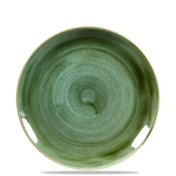 28.8 cm - Churchill Stonecast Piatto Piano Rotondo In Porcellana Vetrificata