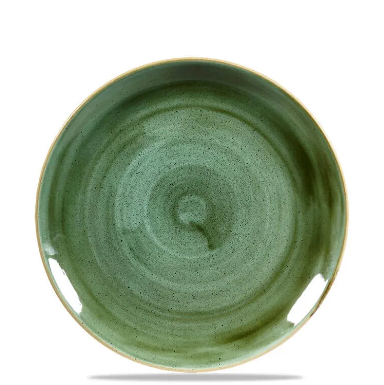 28.8 cm - Churchill Stonecast Piatto Piano Rotondo In Porcellana Vetrificata