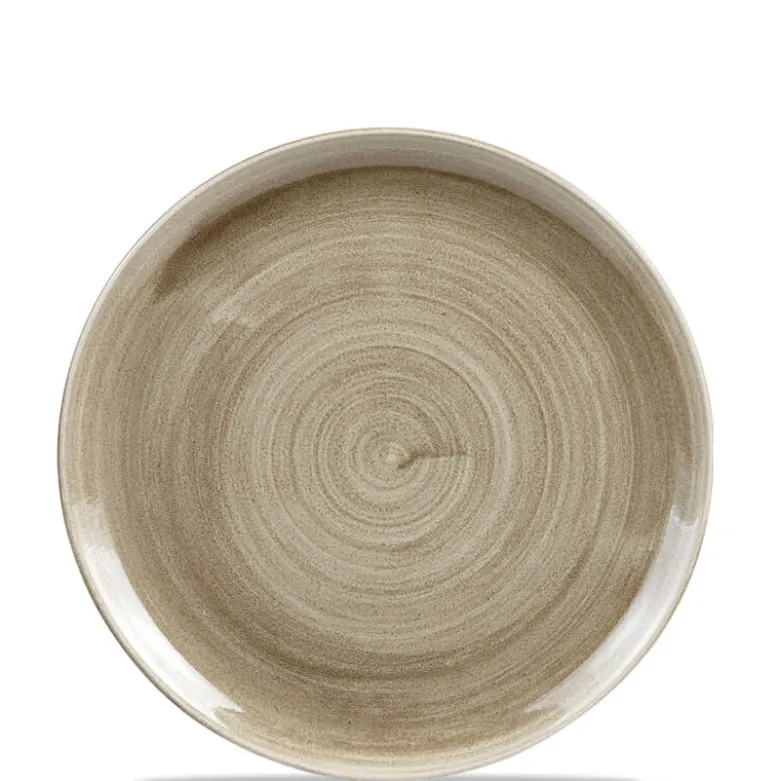 28.8 cm - Churchill Stonecast Piatto Piano Rotondo In Porcellana Vetrificata