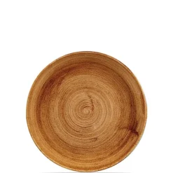 21.7 cm - Churchill Stonecast Piatto Frutta Dessert Rotondo In Porcellana Vetrificata