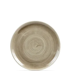 21.7 cm - Churchill Stonecast Piatto Frutta Dessert Rotondo In Porcellana Vetrificata