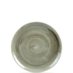 21.7 cm - Churchill Stonecast Piatto Frutta Dessert Rotondo In Porcellana Vetrificata
