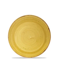 21.7 cm - Churchill Stonecast Piatto Frutta Dessert Rotondo In Porcellana Vetrificata