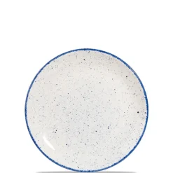 21.7 cm - Churchill Stonecast Piatto Frutta Dessert Rotondo In Porcellana Vetrificata