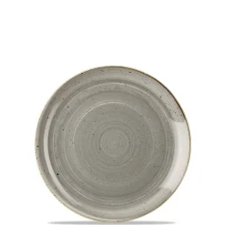 21.7 cm - Churchill Stonecast Piatto Frutta Dessert Rotondo In Porcellana Vetrificata