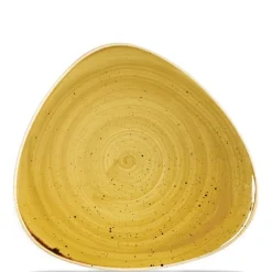 31 cm - Churchill Stonecast Piatto Piano Triangolare In Porcellana Vetrificata