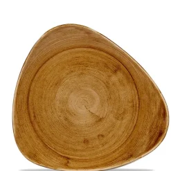 31 cm - Churchill Stonecast Piatto Piano Triangolare In Porcellana Vetrificata